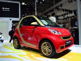 2012北京车展奔驰 smart龙年特别版